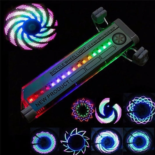 16 LED Colorful Bike Wheel Light Mountain Bike