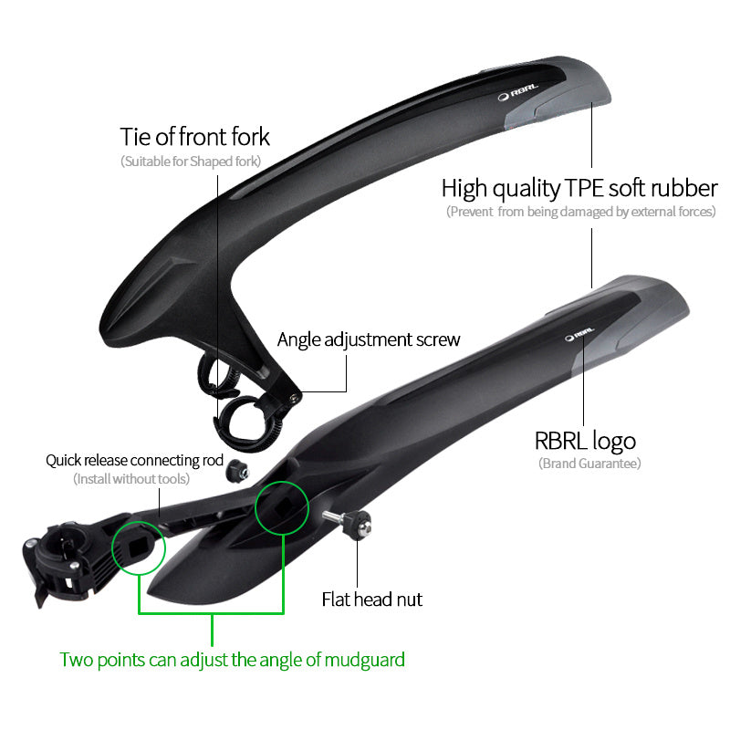 Mountain bike mudguard