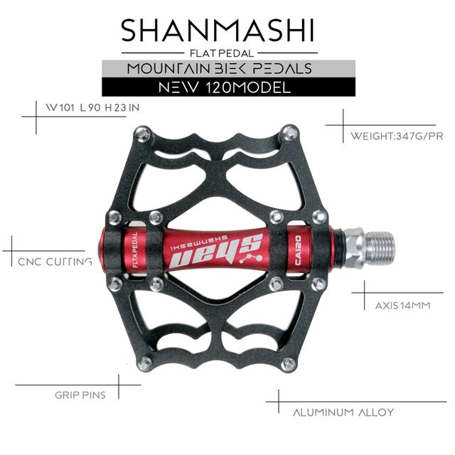 Mountain bike pedals